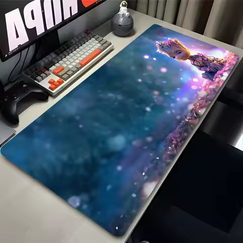 Marvel Groot Mouse Pad HD Gaming Mousepad Laptop Office Desk Accessories XXL Large Computer Gaming Keyboard Mouse Mat Non Slip