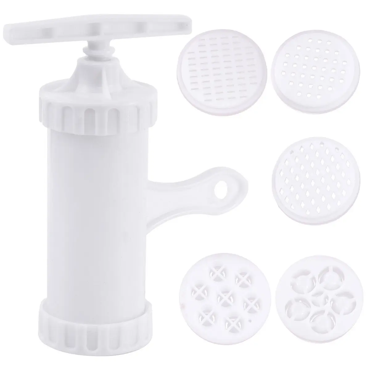 2Pcs Manual Noodle Maker Dough Press Machine for Fresh Pasta Sausage DIY at Home 2
