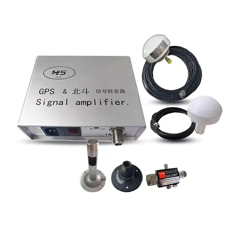

PHILE-Dual-Mode GPS Signal Amplifier GPS+Beidou Antenna Transponder Indoor Coverage Signal Booster GPS Signal Repeater
