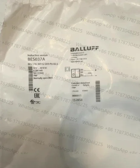BES 516-369-G-SA9-PU-02,5   Balluff   Proximity Switch Sensor  New