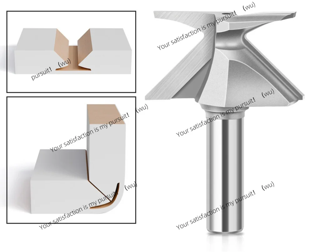 For Door Cabinet Panel Woodworking Arc Bending Cutter R18 R30 No Fill One Step Forming Tool