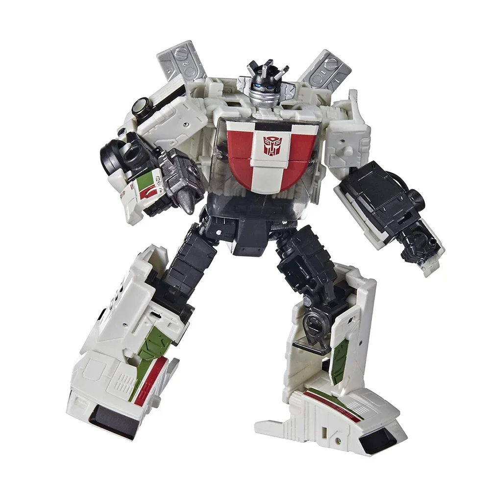 Em estoque takaratomy transformadores gerações guerra para cybertron: reino WFC-K24 wheeljack figura de ação modelo brinquedos