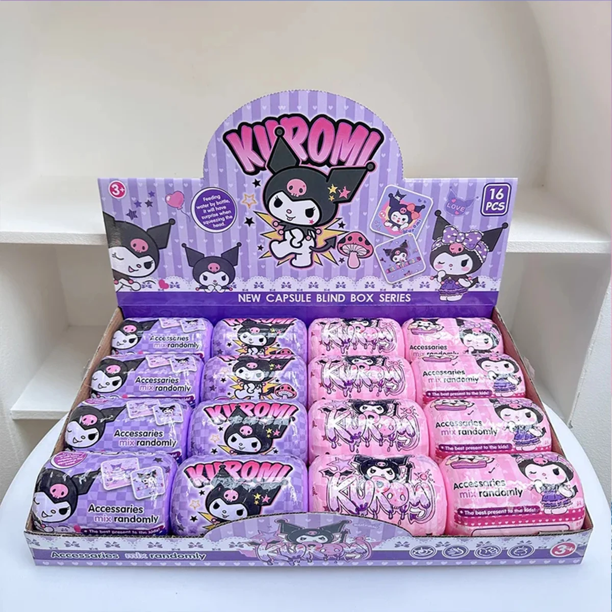 

2025 MINISO/Новый 16 шт. Styzai слепая коробка капсула демонтаж Le Surprise рюкзак аксессуары брелок слинг кукла игрушка подарки