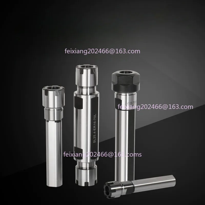 Double head Swiss lathe ER Extension Rod Drilling shaft Fixed ER16 Knife Rod Drill Shank SL 16 19 22 25.4mm High Precision