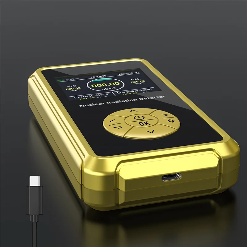 

A41T Счетчик Гейгера Детектор ядерного излучения Детектор радиоактивности пластин Гейгера для ядерных сточных вод Для программного обеспечения ПК Durabl