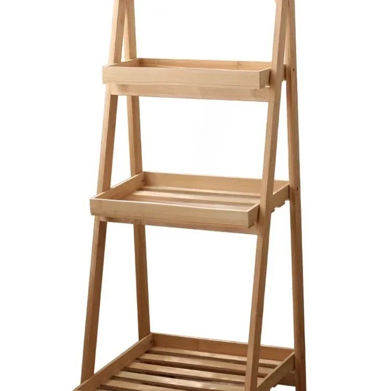 

Ретро-стойка для цветов в несколько ярусов от пола до потолка, подставка для суккулентов, полка для хранения растений, декоративная складная подставка для гостиной или балкона.