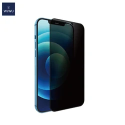 WiWU 9H iPrivacy Tempered Glass for iPhone 15 16Pro 17 17 Pro Max Anti-fingerprint Full Cover Screen Protectors for iPhone 16