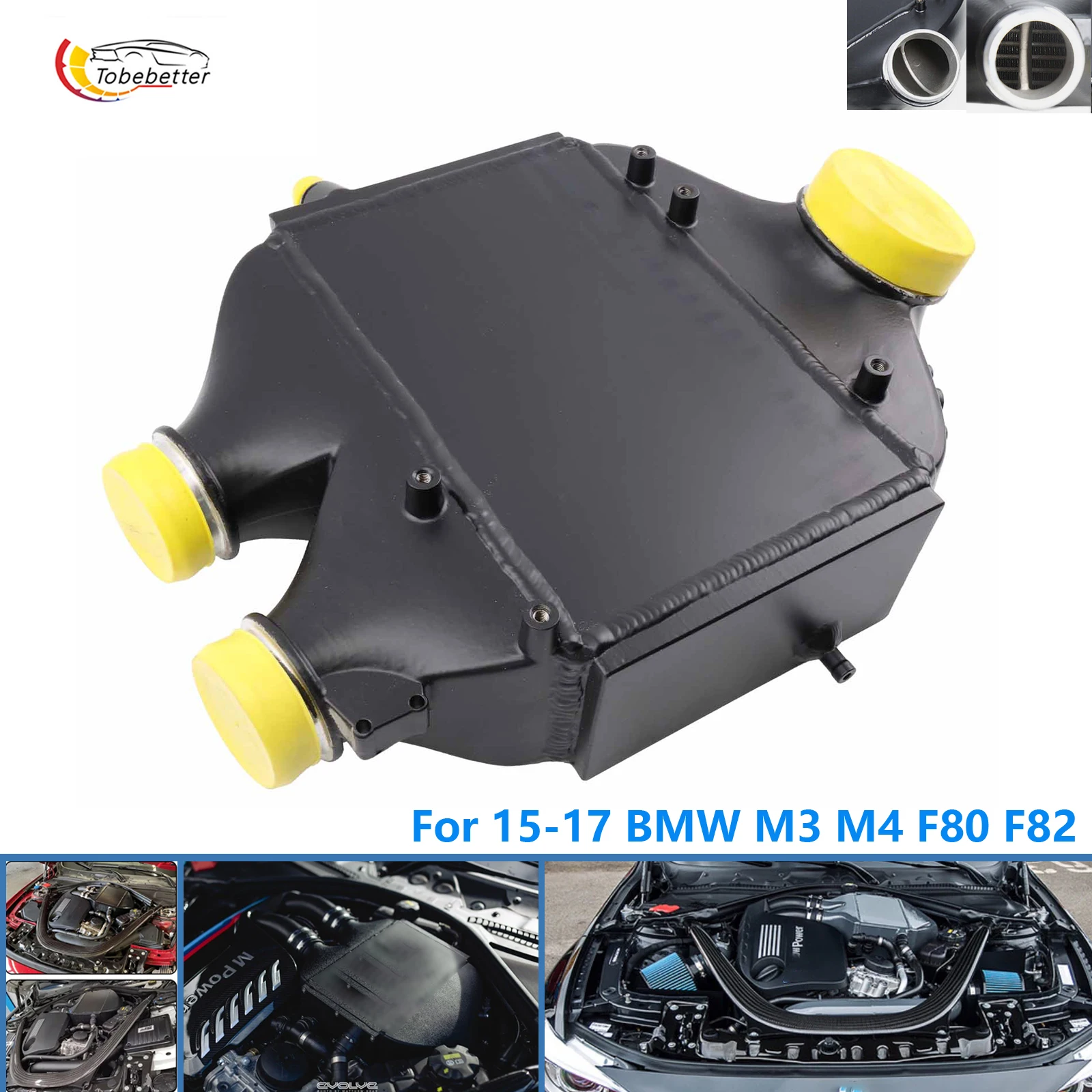 Image of Upgrade Dual-Pass-Flüssigkeits-Luftkühler für F80/F82/F83/F87 3.0L Turbo BMW M3/M4/M2 2015-2021