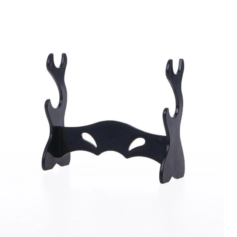 Y1AD Double couches Affichage support support en plastique Rack support présentation détachable