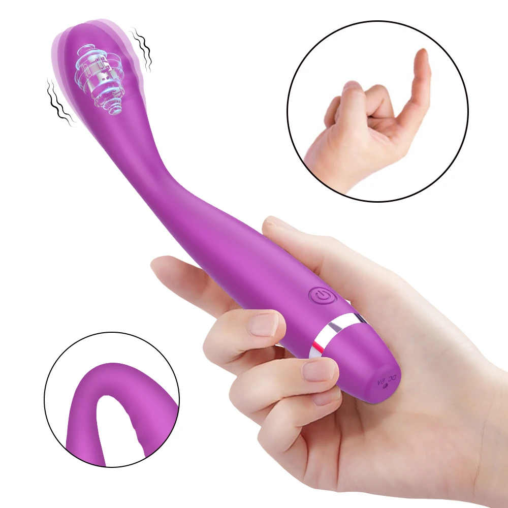 Beginner G-Spot Finger Vibrator Fast Orgasm Nipple Clitoris Powerful Stimulator Vagina Dildo Massager Sex Toys Shop for Women