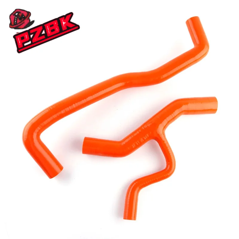 2PCS For 96-04 Ford Mustang GT V8 4.6L 1996 1997 1998 1999 2000 2001 2002 2003 Silicone Radiator Coolant Tube Hose