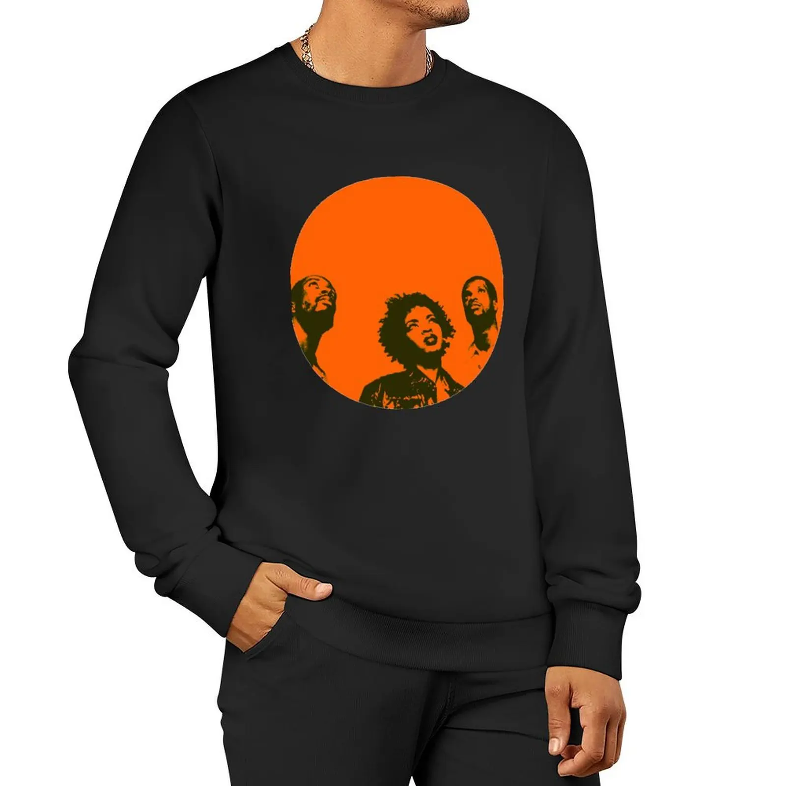 Fugees Minimal Sticker Pullover Hoodie graphic t shirts men men's sweatshirt