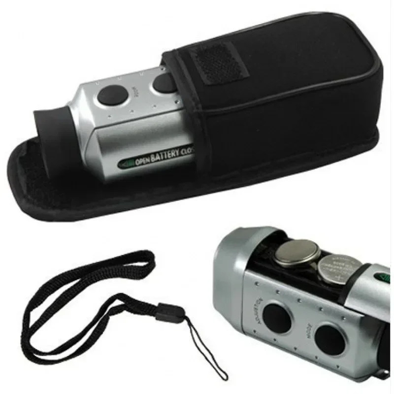 Imagem -03 - Telescópio Digital Optic Golf Range Finder Yard Scope Medir Distância Medidor Monocular Rangefinder Caça Ferramenta de Medição 7x18