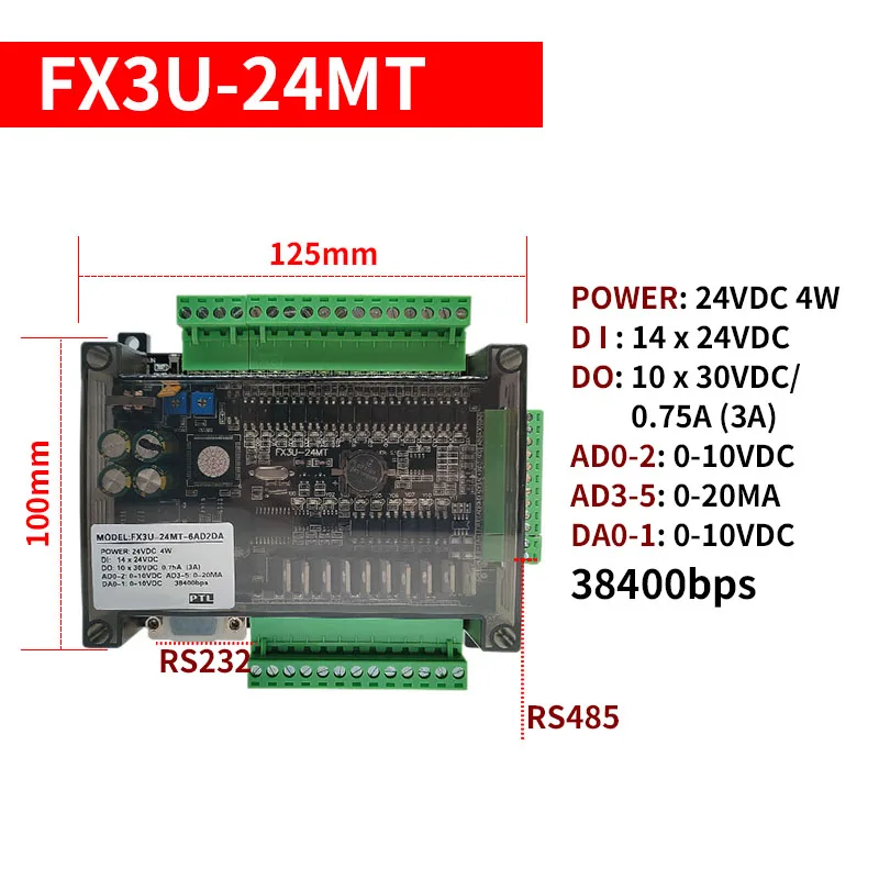 Variant: FX3U-24MT