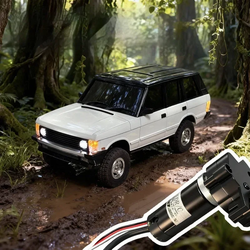 Escala 1/18 ld18401pro motor sem escova movimentação de metal 4wd veículo off-road de alta velocidade com controle remoto é adequado para adultos
