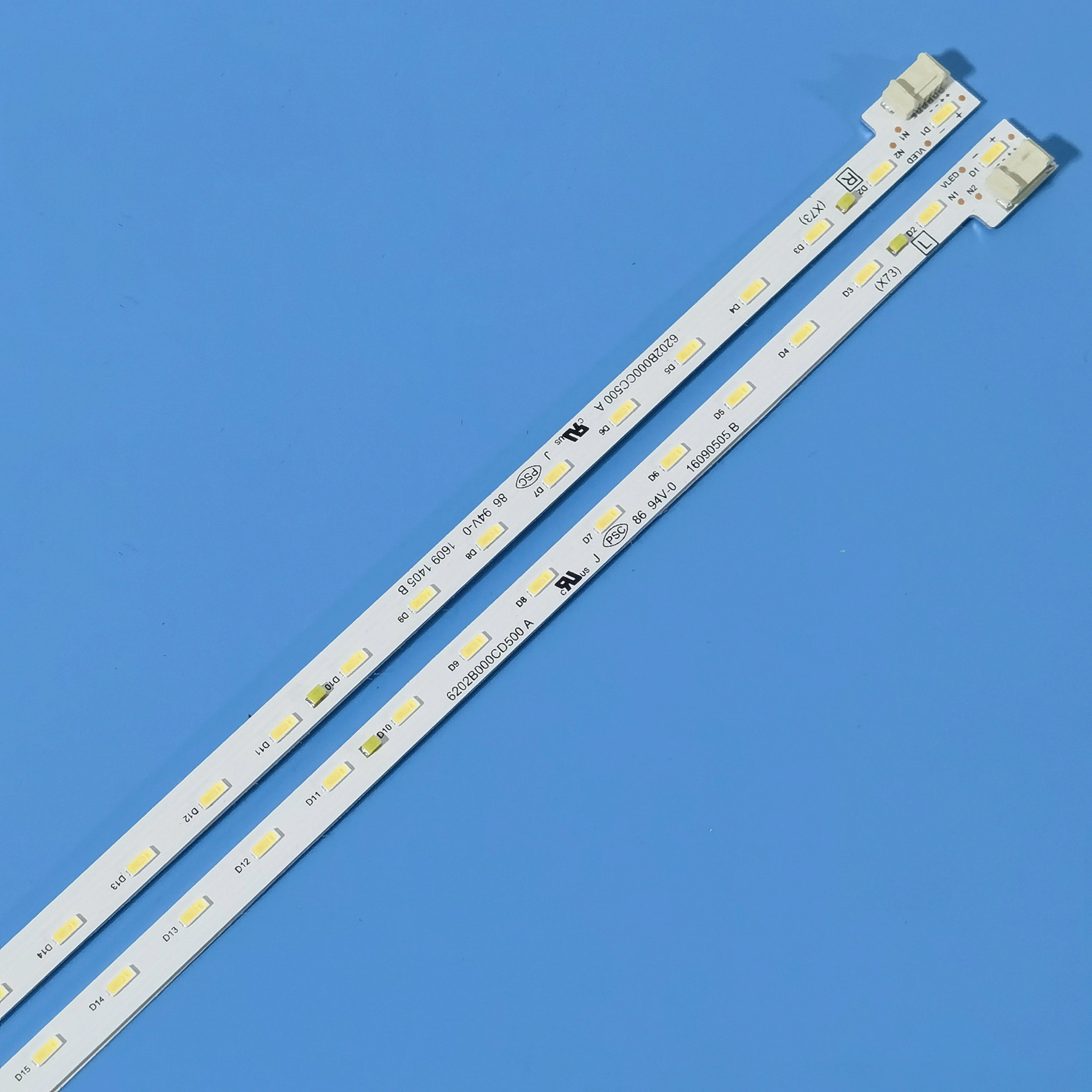 LED الخلفية قطاع 48 مصباح لشارب 50 "التلفزيون LCD-50SU575A 6202B000CC500/6202B000CD500 V500DJ7-ME5 LCD-50SU460A LCD-50MY5100A