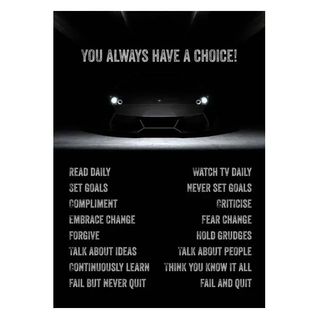 Success Motivational Quote Supercar Diamond Inspirational Print Art Canvas Poster For Living Room Decor Home Wall Picture