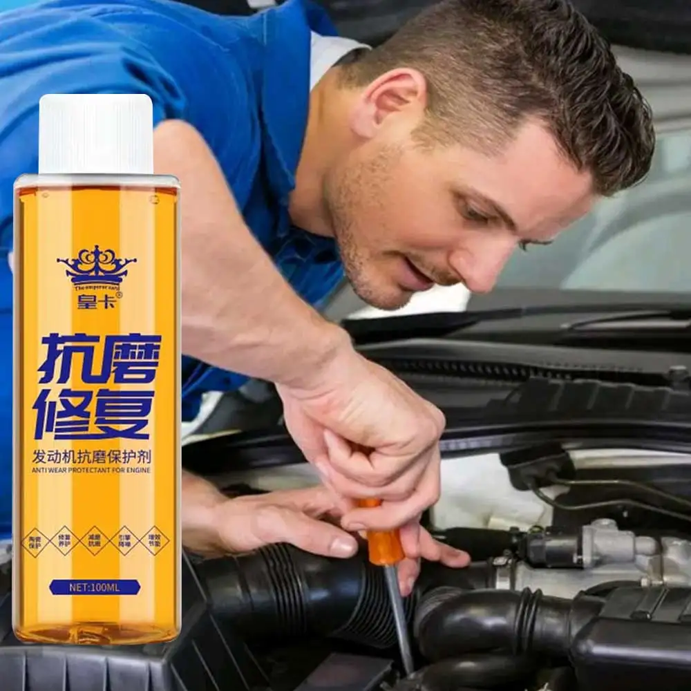 1Pc Engine Repair Additive Engine Anti Wear Agent Car Noise Reduction Oil Additive Multi Purpose Car Carbon Remover Agent