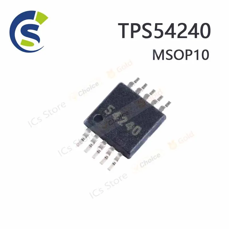 10PCS 100% New TPS54240 TPS54240DGQR 54240 MSOP10 Chipset