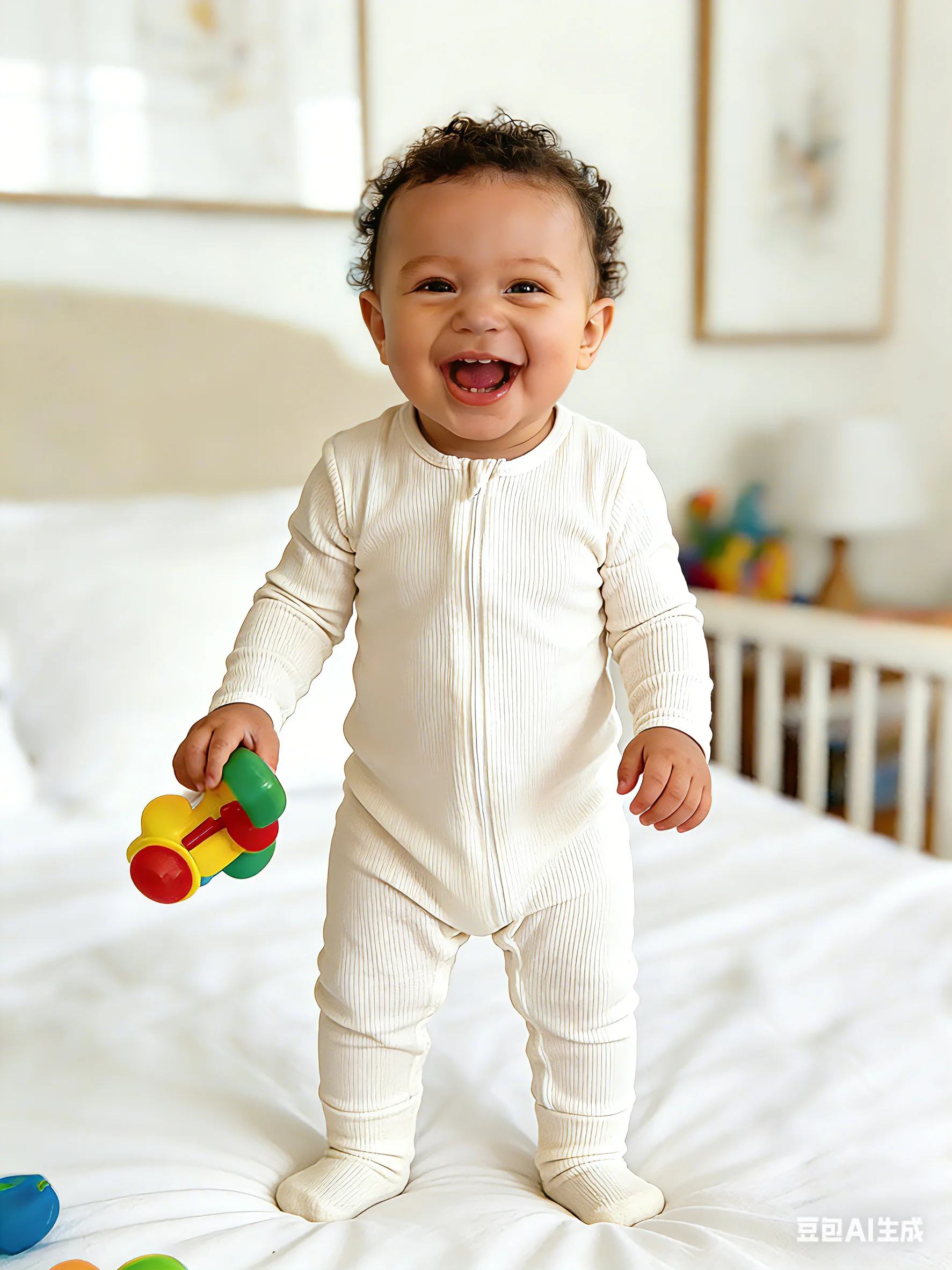 Ultra-Soft Bamboo Baby Onesies | Eco-Friendly & Hypoallergenic Unisex Jumpsuit for Sleeping & Play | Gentle on Sensitive Skin, N