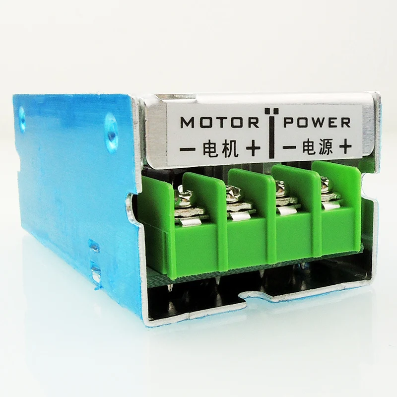 1 قطعة PWM وحدة تحكم في سرعة محرك التيار المستمر DC12-40V 15kHZ 3A عكس التبديل مع 10A فيوز