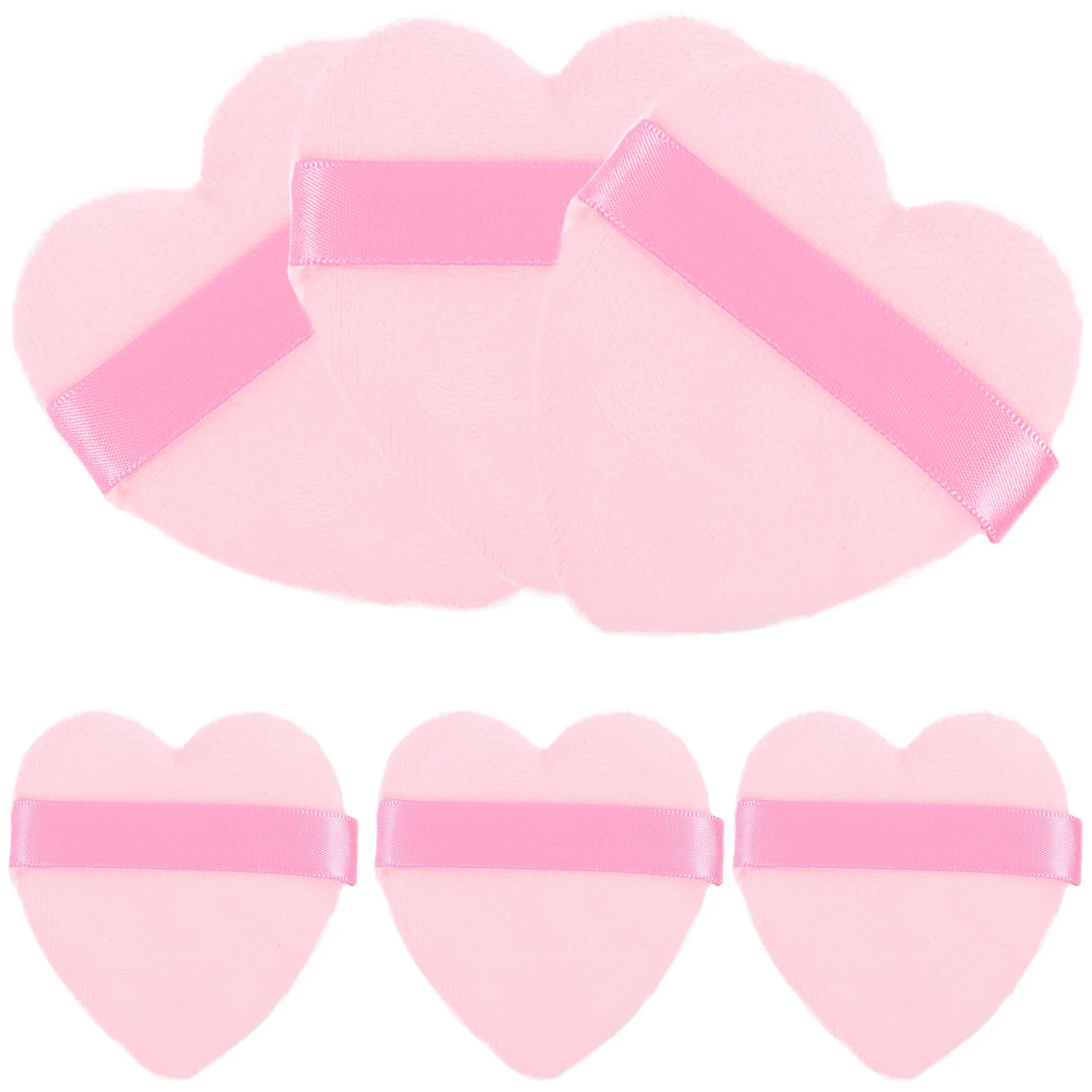 6 stuks hart make-up zacht los poeder gezicht bladerdeeg foundation spons cosmetica make-up tools gezicht bladerdeeg poeder sponzen