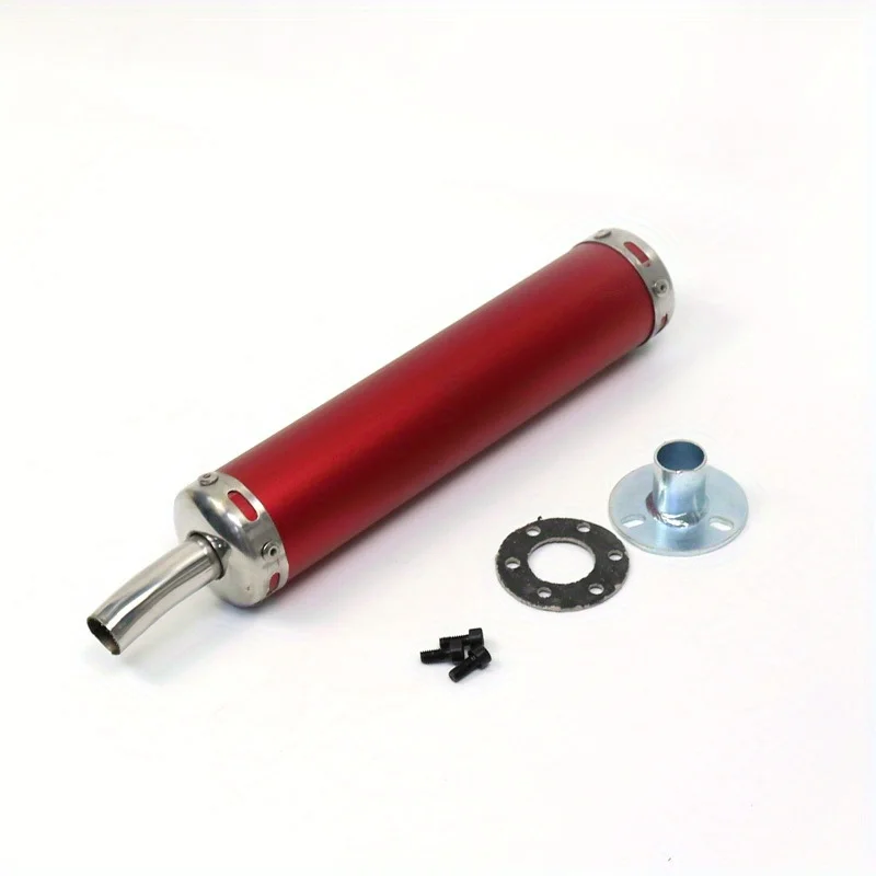 

Universal 60x280mm Curved Exhaust Tip for Motorcycles, ATV & Dirt Bikes - Aluminum Alloy