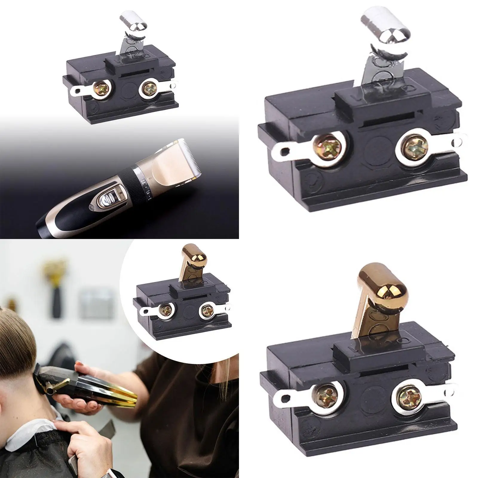 Инструмент для заколки для волос, выключатель питания, универсальный для машинки для стрижки волос, триммер