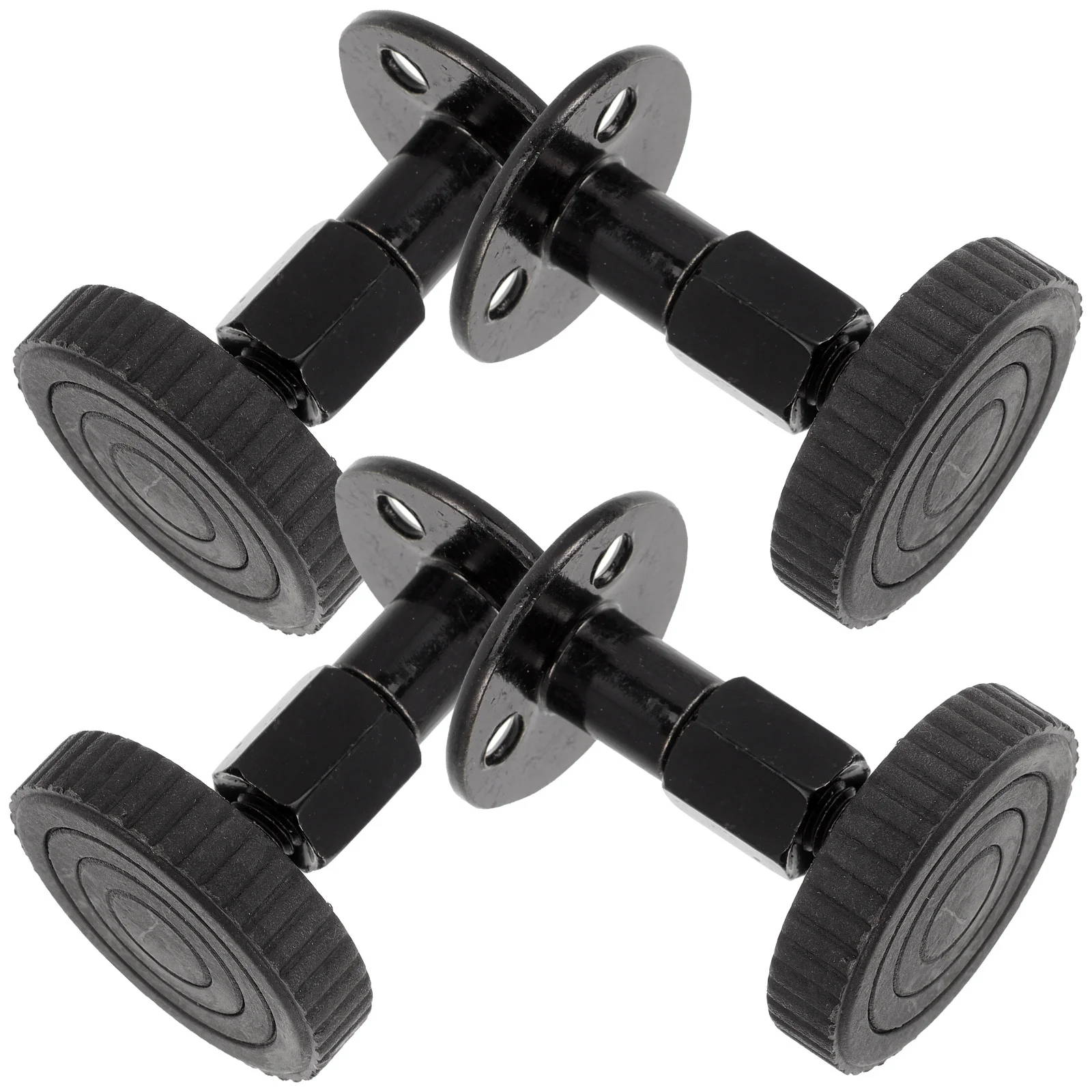 

4Pcs Bed Headboard Stopper Adjustable Threaded Anti-Shake Bed Frame Fixers Wall Protector Noise Reduction Headboard Stabilizers