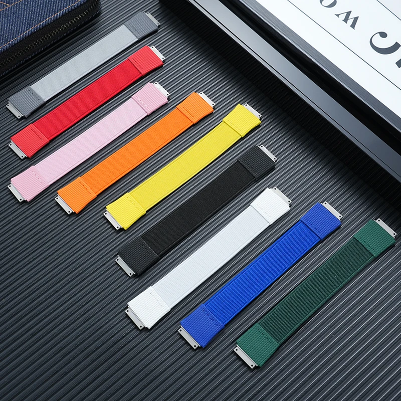 Handmade Custom RM67 RM67-02 RM67-01 Men's Watch Elastic FKM Rubber Strap Band for RM Richard Mille Sport Bracelet Replacement