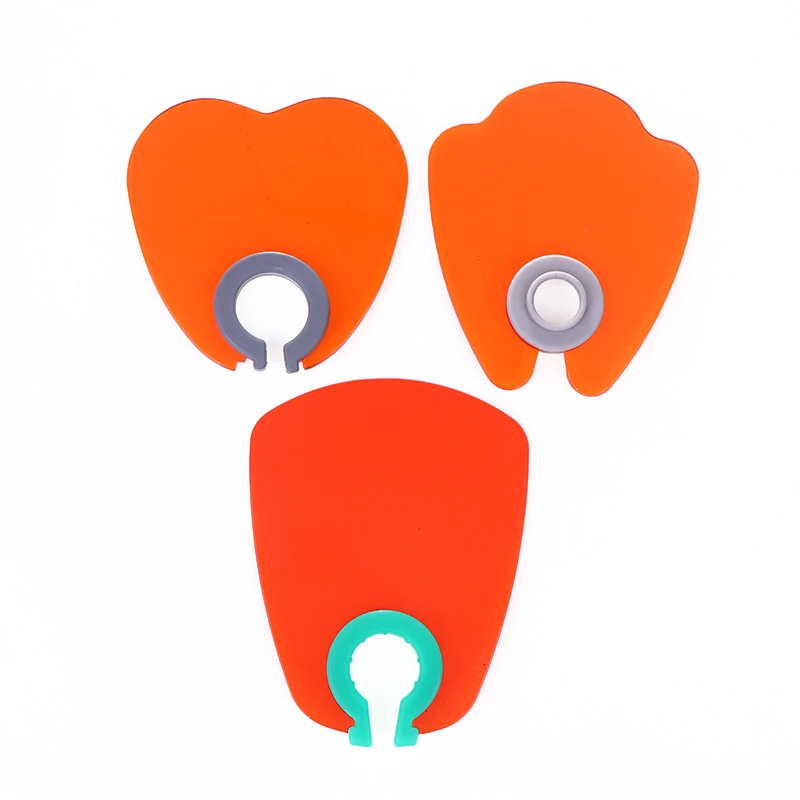 الاكريليك الأسنان الظل مجلس العين حامي فاصل لوحة عالية الجودة طب الأسنان مختبر ضوء علاج مصباح تصفية طبيب الأسنان عيادة أداة