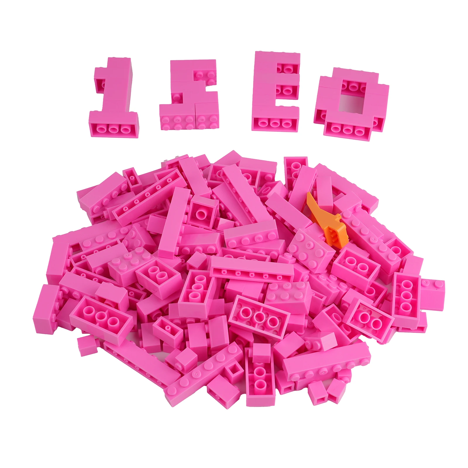 

Строительные блоки Stemedu 250 г/упаковка, мелкие кирпичики, ассорти розового цвета, для творчества и DIY, оптовые кирпичики для замены и MOC-моделей