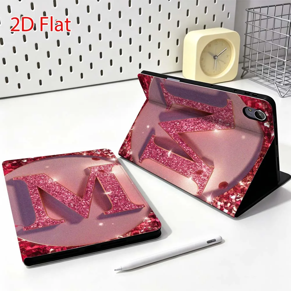 Beauty English Letter M For Huawei MediaPad MatePad Honor Pro V6 9 V8 X9 12 X 13.3 SE 11 11.5 Inch Tablet Case Popular