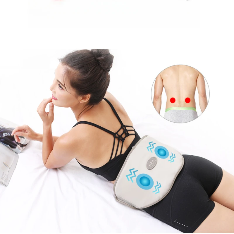 Heating Vibration Massager, Lumbar Heating Belt, Household Lumbar Strain Massager, Herniated Disc Massage Artifacts