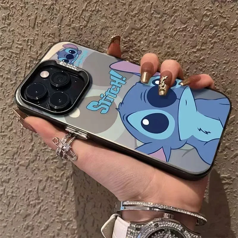 

Stitch IPhone Case for 15 14 Pro Max Cute Cartoon Shockproof Case For Ipone 13 12 Pro Apple XR XS Max Protective Cover Apple 7 8