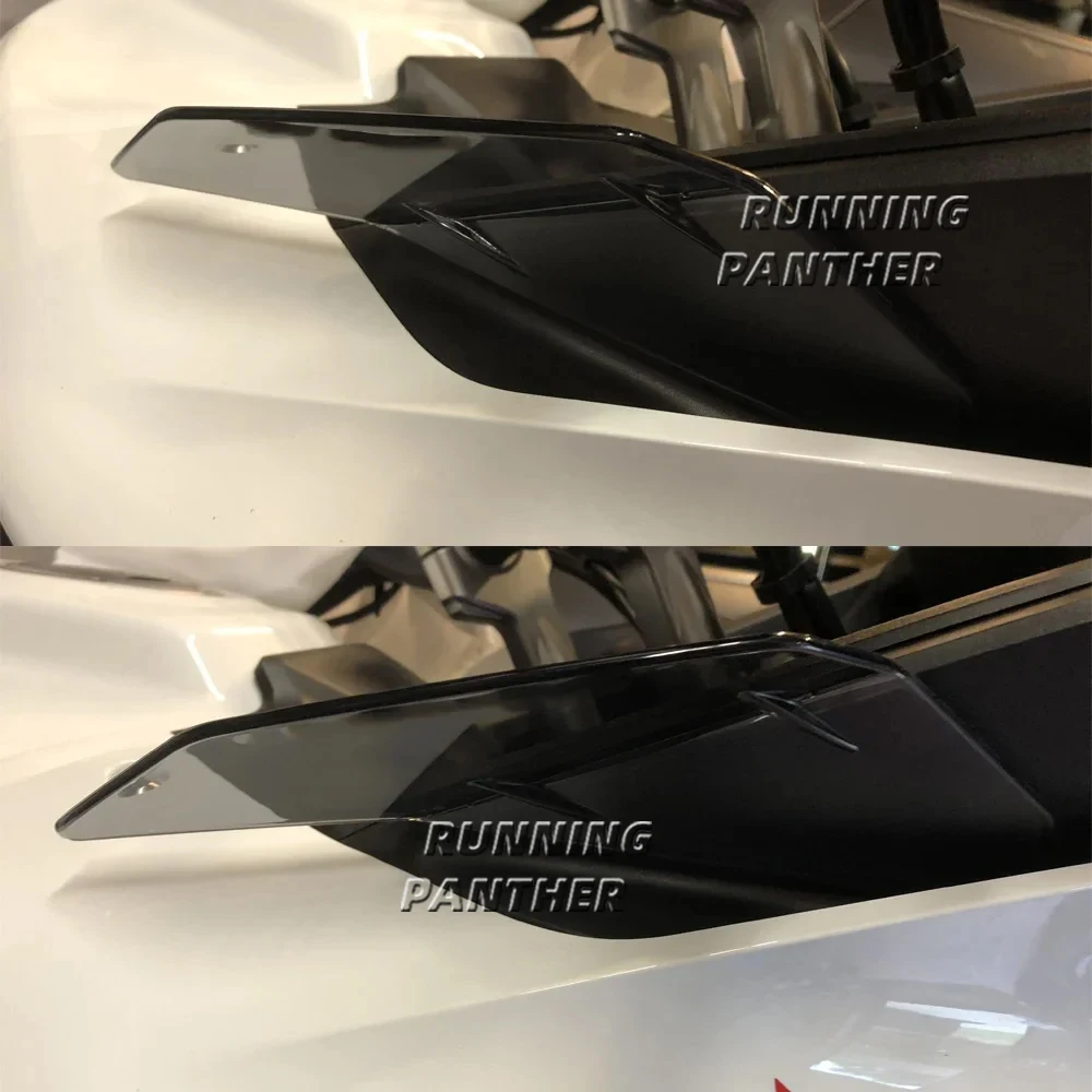 الزجاج الأمامي للدراجات النارية Honda XL750 TRANSALP XL 750 Transalp 2023 ملحقات منحرف الرياح الأمامية الجانبية سبويلر الزجاج الأمامي #5
