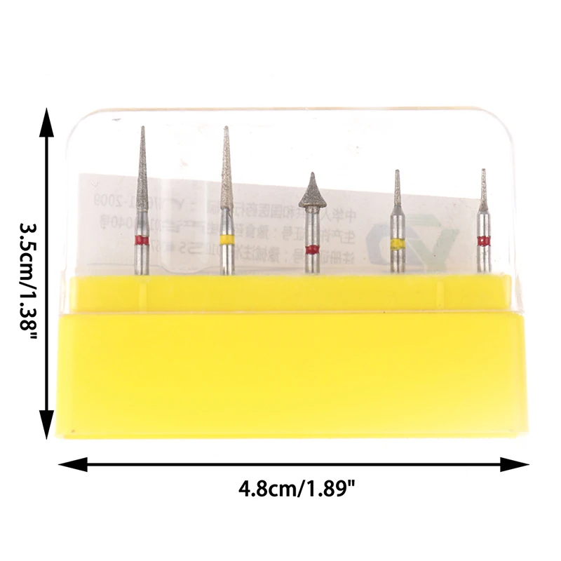 5 Stks/set Tandheelkundige Burs Interproximale Emaille Reductie (Ipr) Voor Ortho-Tandheelkundige Accessoires Polijsten Burs Kit