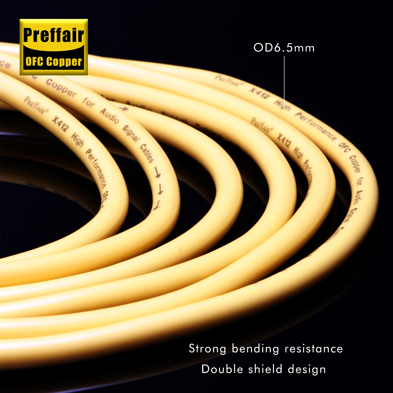 XLR-Kabel-Paar Preffair X412 Stecker auf Buchse Verlängerungskabel für Mikrofon Audio Sound Verstärker Kamera – Detail 5