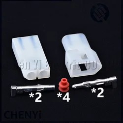 2 Pin Automotive connector Plug socket with Pins 0309-2022 03092022 03-09-2022 03-09-1022 0309-1022 03091022 For KTM motorcycle