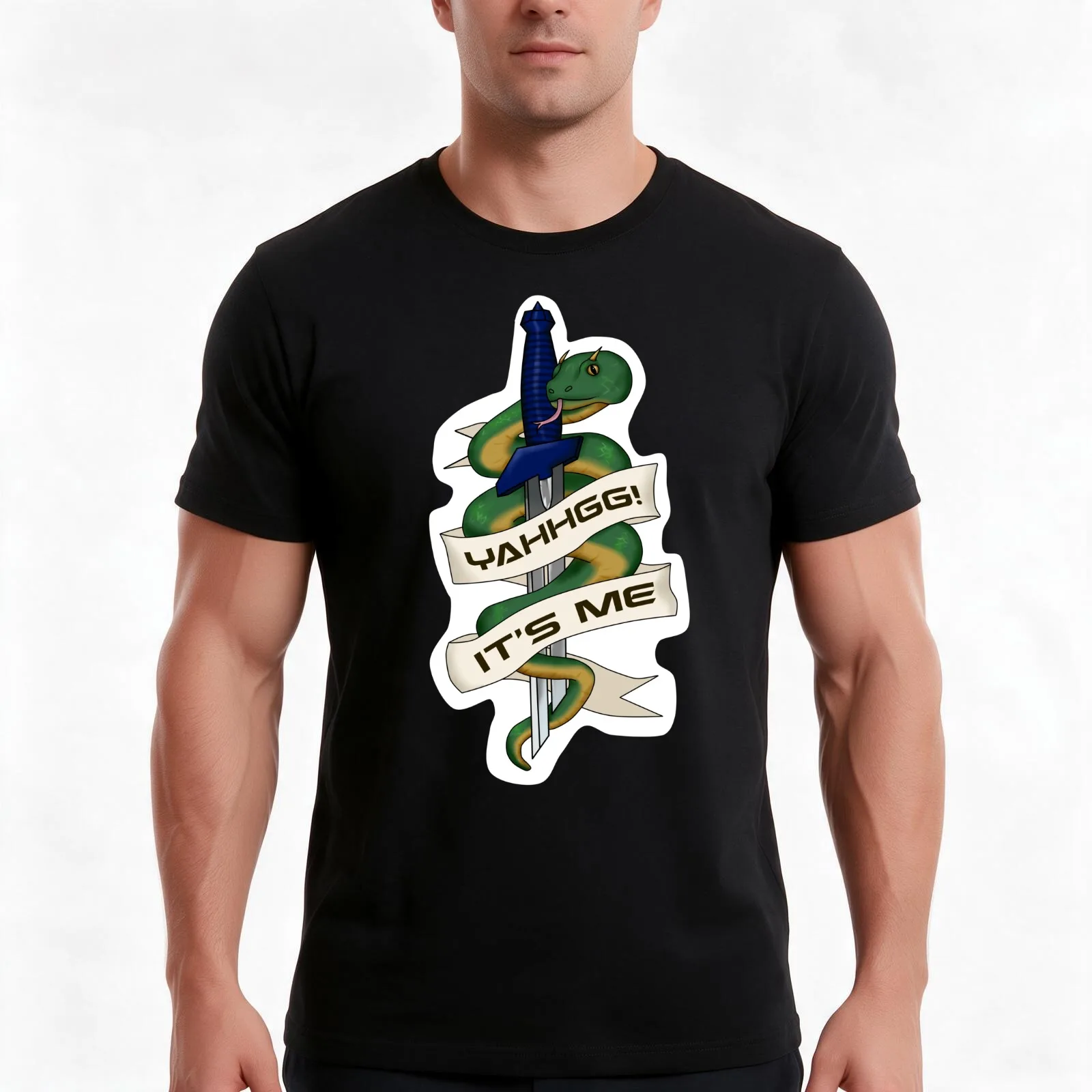 And Then He Stabbed Me T-Shirt, Summer Casual Cotton Tee, Oversized Streetwear Tops, Vintage Graphic Print, Unisex Men Women