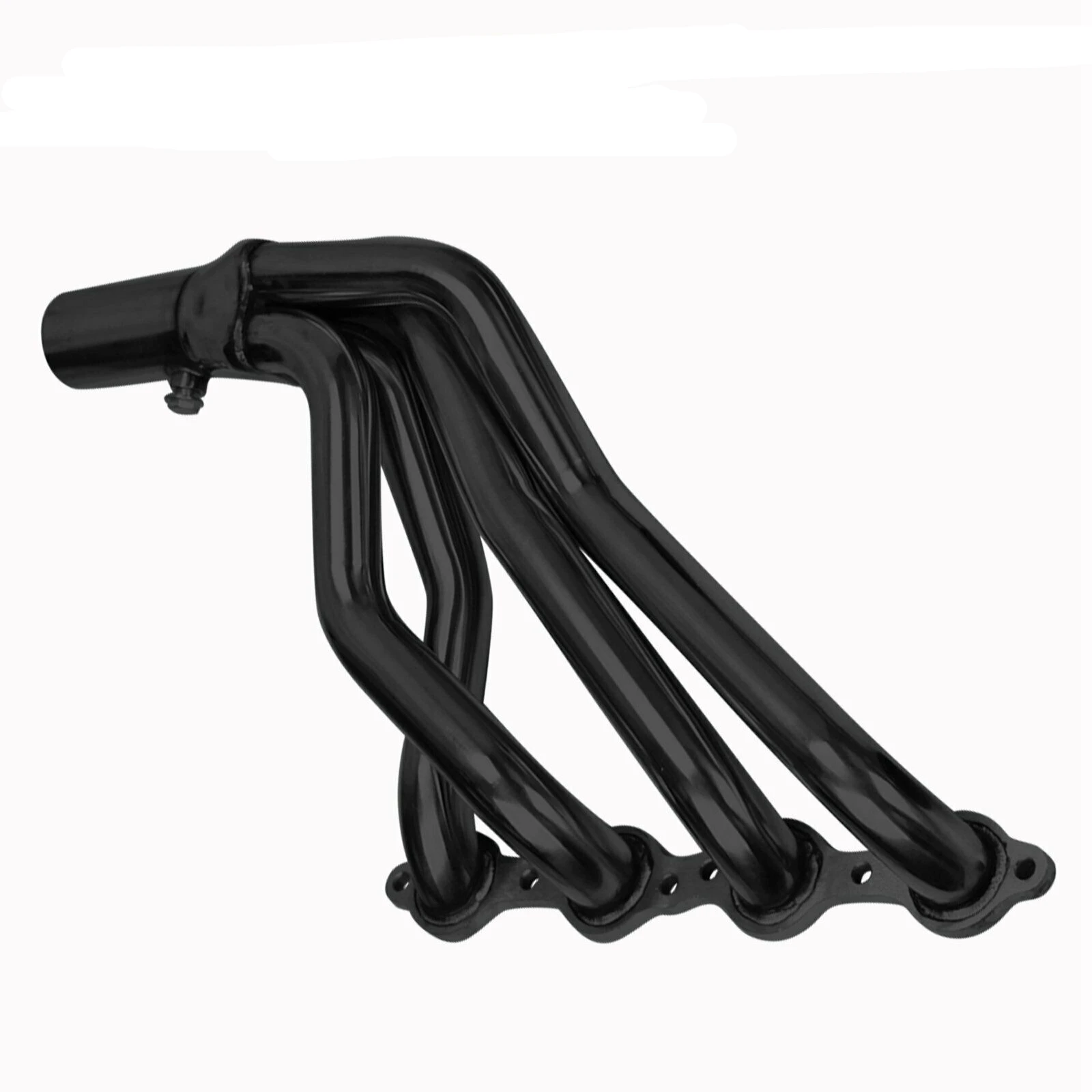 High Quality Long Tube Exhaust Manifold Header+Y-pipe For 1999-2006 Chevy/GMC GMT800 Silverado/SIERRA 1500 Black