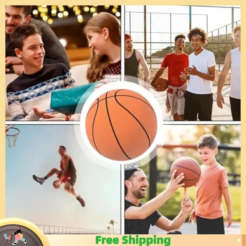 

X08A Children's Indoor Silent Basketball Silent Racket Ball Home Training Silent Ball