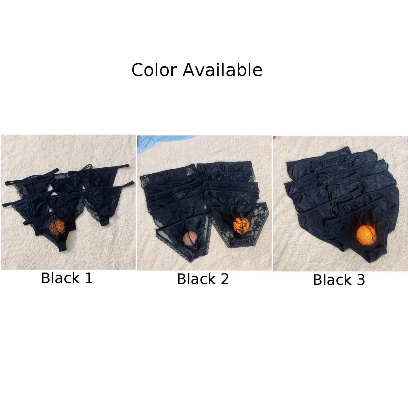 Celana dalam renda tipis pria celana dalam Pouch Sissy Bulge celana dalam G-string celana dalam rendah untuk celana dalam pria seksi celana dalam bernapas