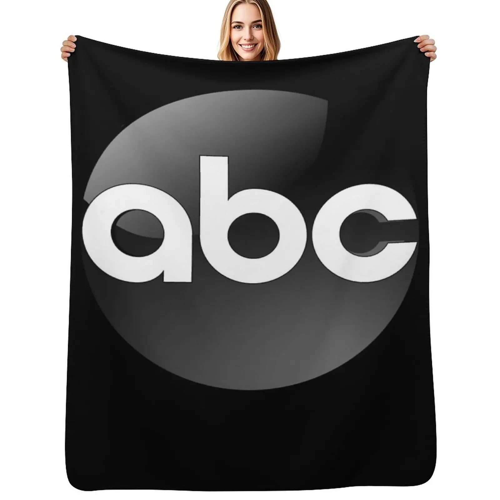 

ABC Logo Classic , T shirt gift for men and women Throw Blanket Polar Thin Large For Baby Blankets