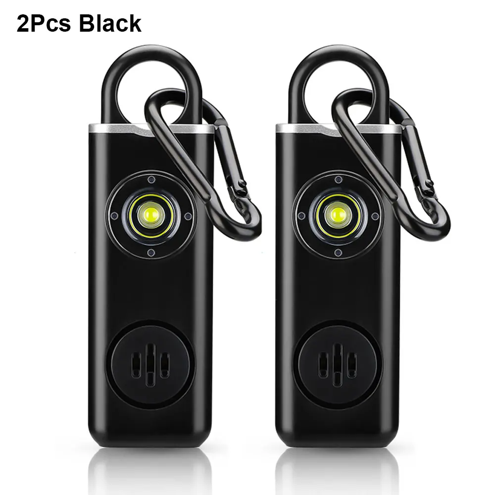 Awapow Persoonlijke Verdediging Alarm 130db Met Led Licht Oplaadbare Zelfverdediging Vrouw Veiligheid Alarm Sleutelhanger Nood Anti-Aanval