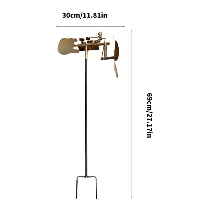 Перемещение рисунки рисунка ветер -спиннер садовой арт декора