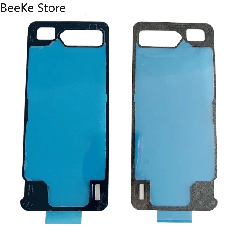 2 pçs adesivo traseiro para asus rog telefone 3 5 6 7 8 9 pro zenfone 10 11 12 ultra bateria capa de vidro adesivo habitação traseira fita cola