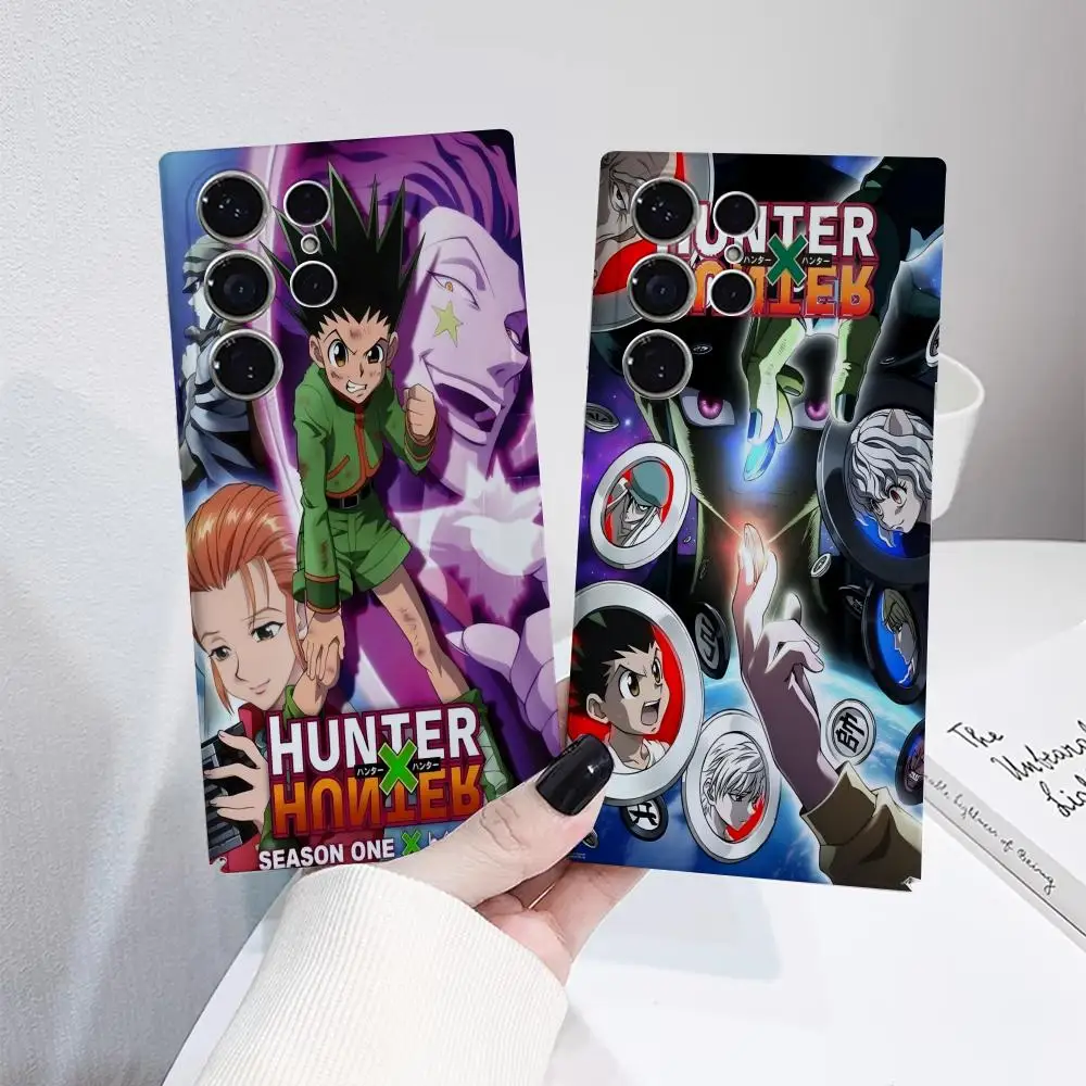 

H-HUNTERXH-HUNTER Phone Case for Samsung S25 Film Shell GalaxyS24Ultra 23plus S22 21 A56 36 26 16 Luxury Cover