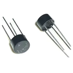 10PCS 2A1000V Circular Bridge 2W10 Cylindrical Rectifier Bridge Full Current Voltage