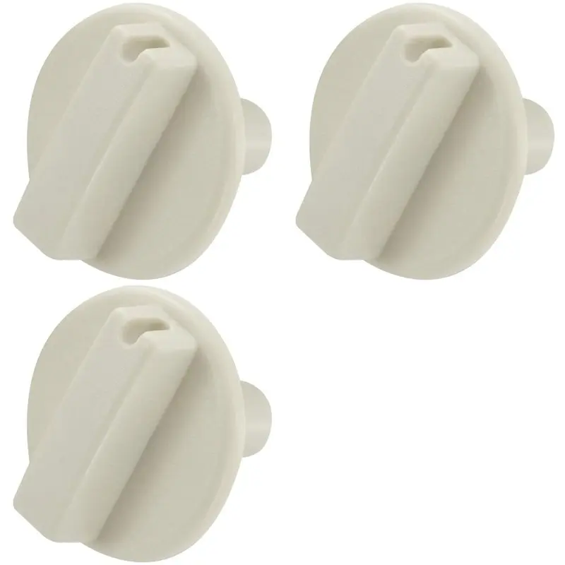 N98R Temp Control Knob For Wall Heater Fits For TPI63818002 Household Appliance Baseboard Heater Knob Replacement 3 PC